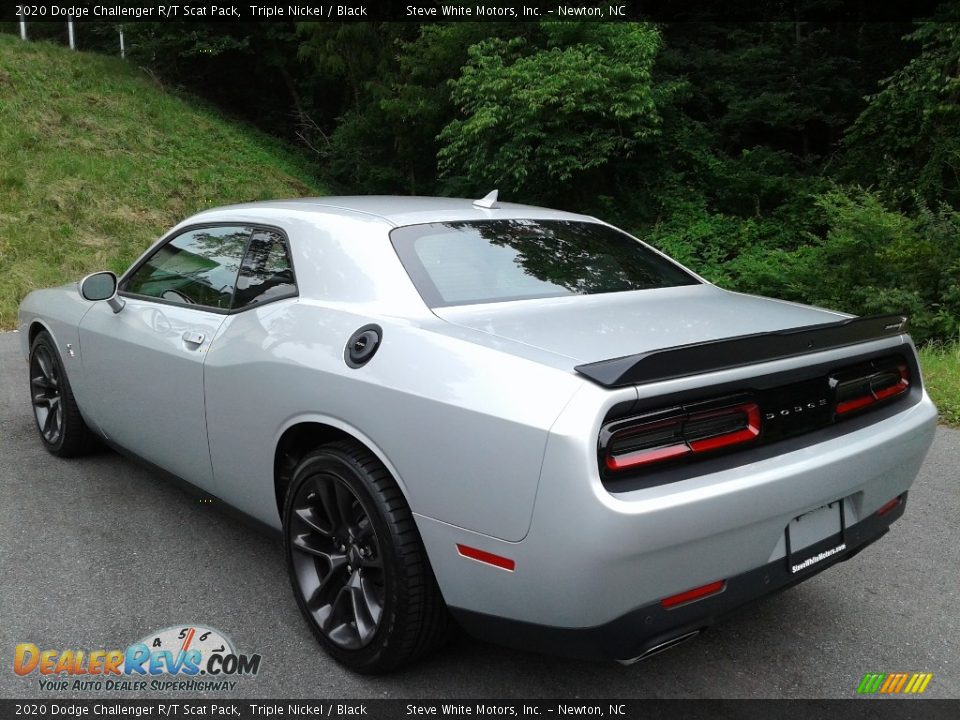 2020 Dodge Challenger R/T Scat Pack Triple Nickel / Black Photo #8