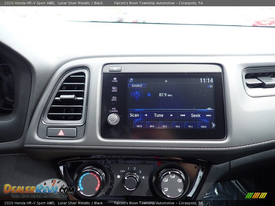 2020 Honda HR-V Sport AWD Lunar Silver Metallic / Black Photo #14