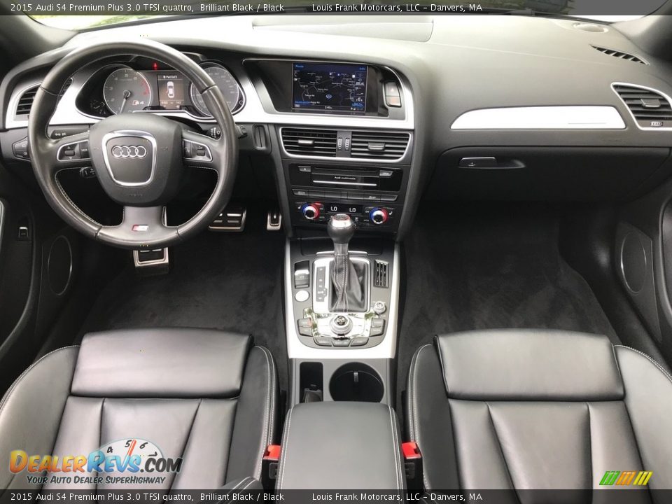 Dashboard of 2015 Audi S4 Premium Plus 3.0 TFSI quattro Photo #11