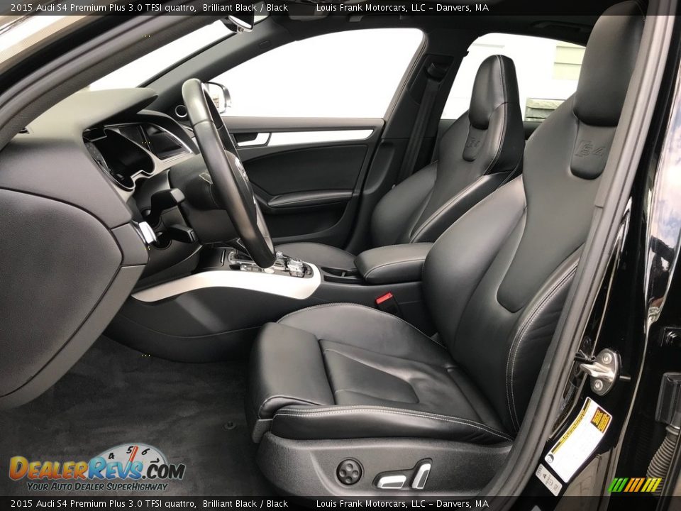 Front Seat of 2015 Audi S4 Premium Plus 3.0 TFSI quattro Photo #13