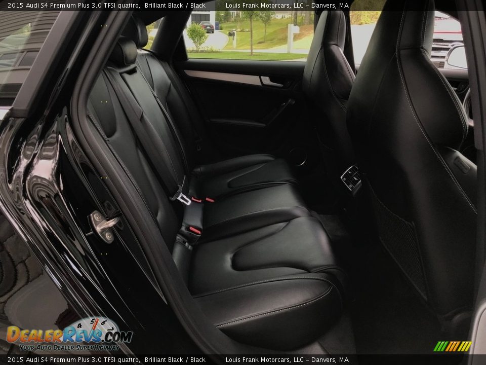 2015 Audi S4 Premium Plus 3.0 TFSI quattro Brilliant Black / Black Photo #16