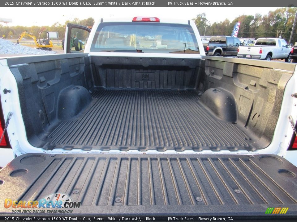 2015 Chevrolet Silverado 1500 WT Double Cab Summit White / Dark Ash/Jet Black Photo #32