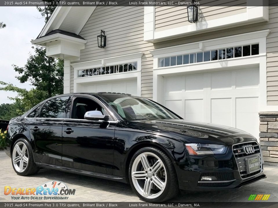2015 Audi S4 Premium Plus 3.0 TFSI quattro Brilliant Black / Black Photo #19