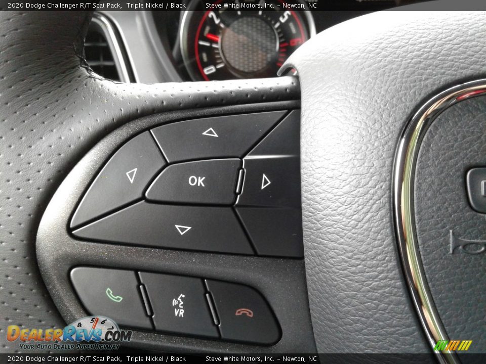 2020 Dodge Challenger R/T Scat Pack Steering Wheel Photo #17