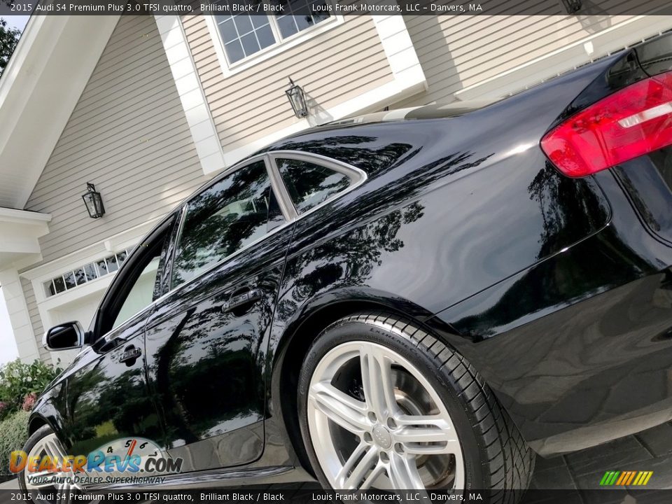 2015 Audi S4 Premium Plus 3.0 TFSI quattro Brilliant Black / Black Photo #22