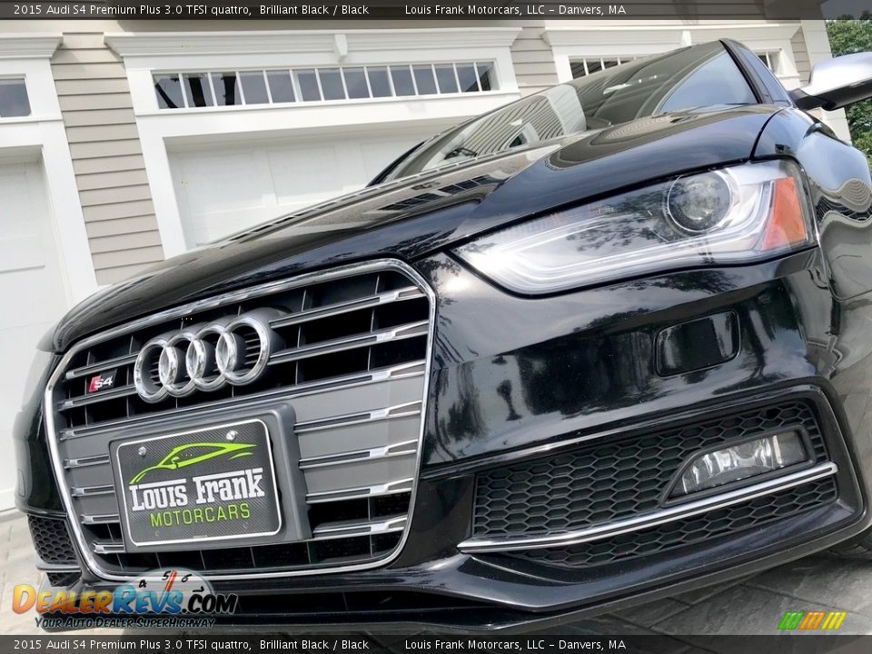 2015 Audi S4 Premium Plus 3.0 TFSI quattro Brilliant Black / Black Photo #23