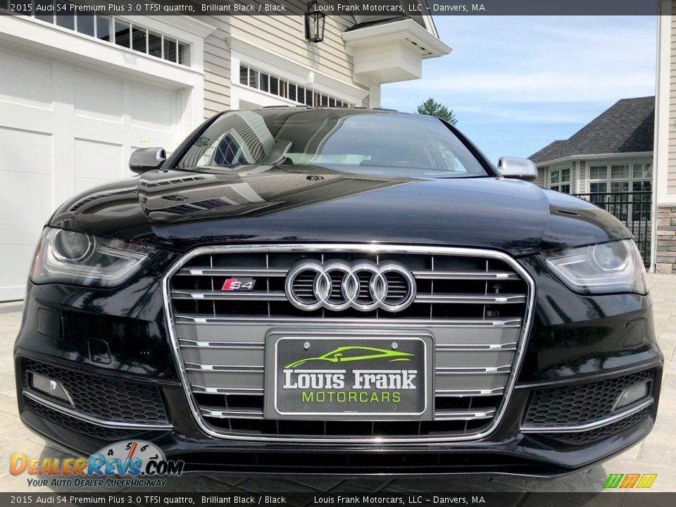 2015 Audi S4 Premium Plus 3.0 TFSI quattro Brilliant Black / Black Photo #24