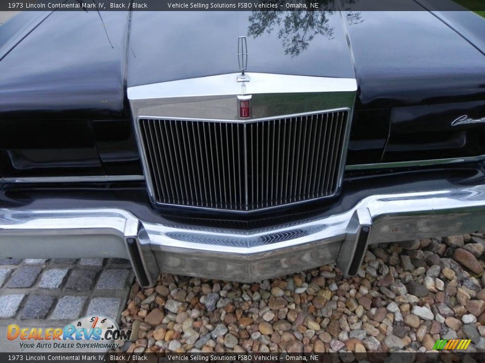 1973 Lincoln Continental Mark IV Black / Black Photo #4