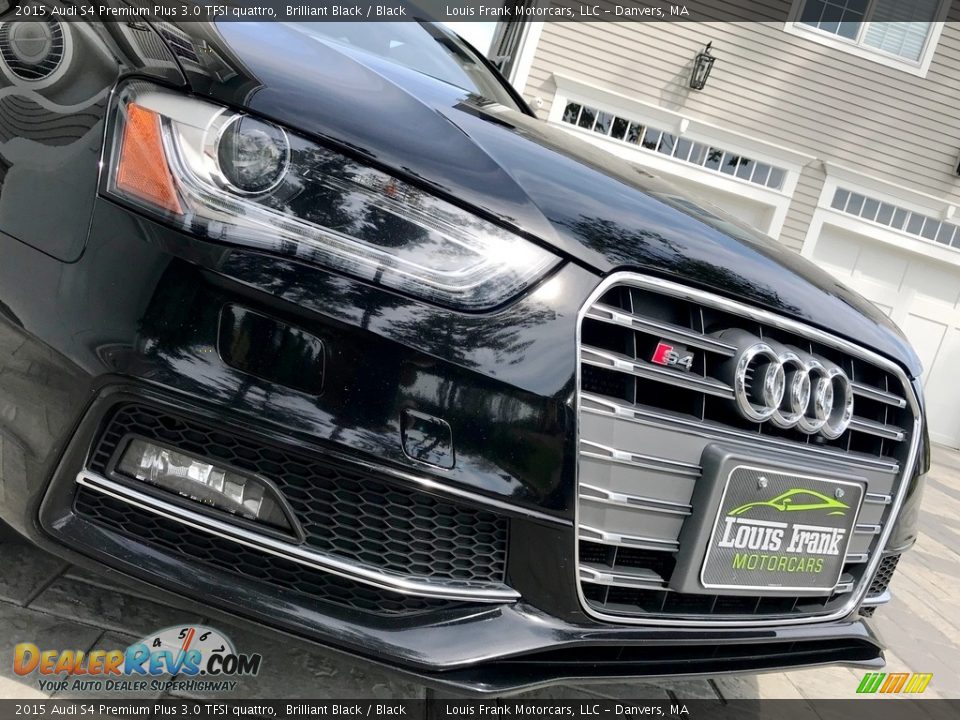 2015 Audi S4 Premium Plus 3.0 TFSI quattro Brilliant Black / Black Photo #25