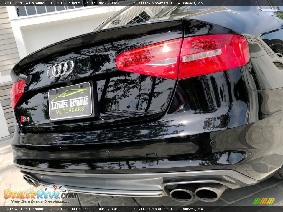 2015 Audi S4 Premium Plus 3.0 TFSI quattro Brilliant Black / Black Photo #26