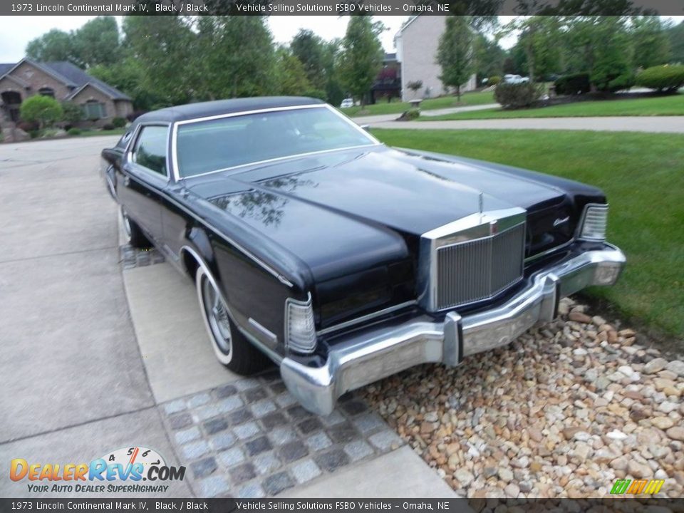 Black 1973 Lincoln Continental Mark IV Photo #6