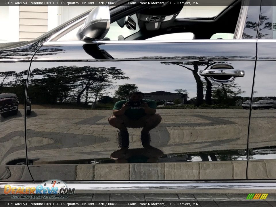 2015 Audi S4 Premium Plus 3.0 TFSI quattro Brilliant Black / Black Photo #31