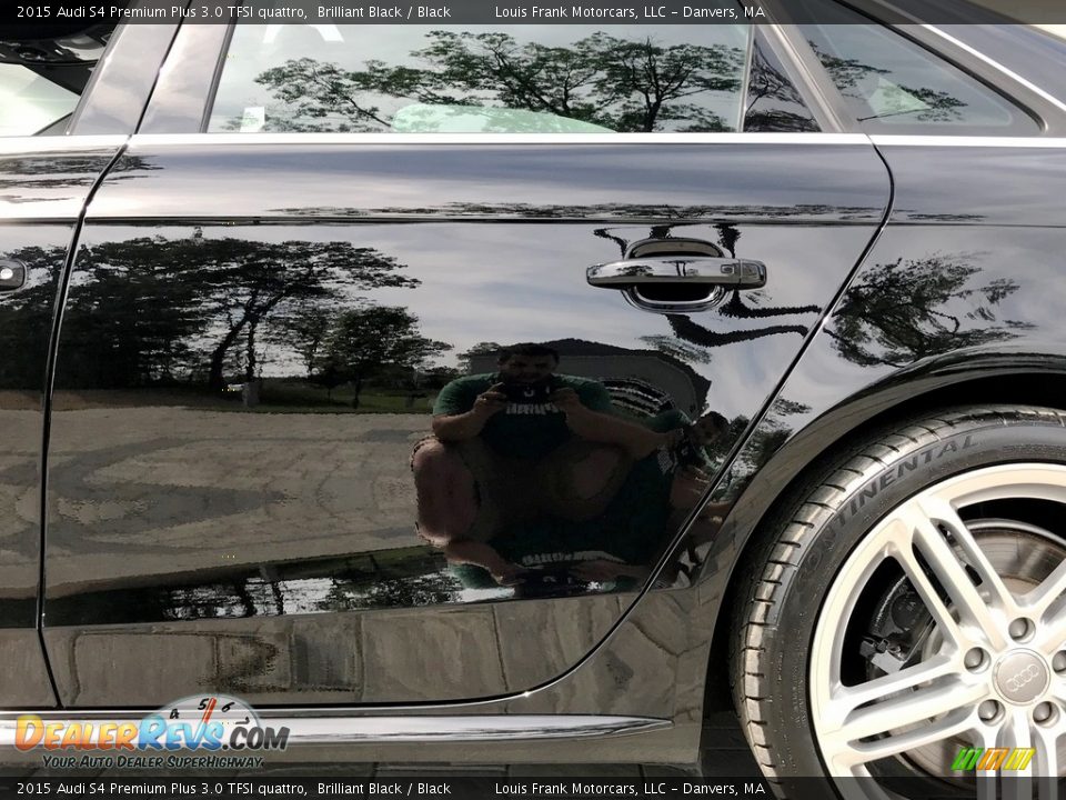 2015 Audi S4 Premium Plus 3.0 TFSI quattro Brilliant Black / Black Photo #33