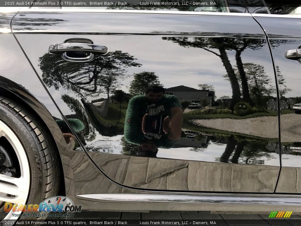 2015 Audi S4 Premium Plus 3.0 TFSI quattro Brilliant Black / Black Photo #34