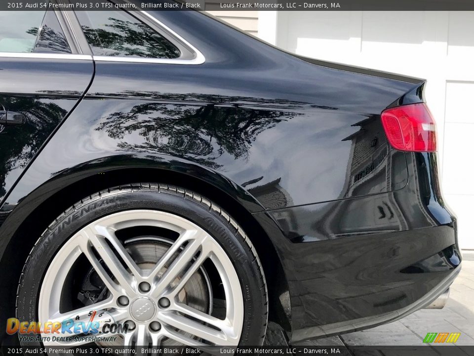 2015 Audi S4 Premium Plus 3.0 TFSI quattro Brilliant Black / Black Photo #35