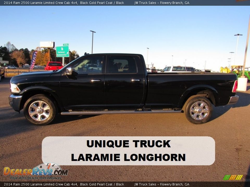 2014 Ram 2500 Laramie Limited Crew Cab 4x4 Black Gold Pearl Coat / Black Photo #2