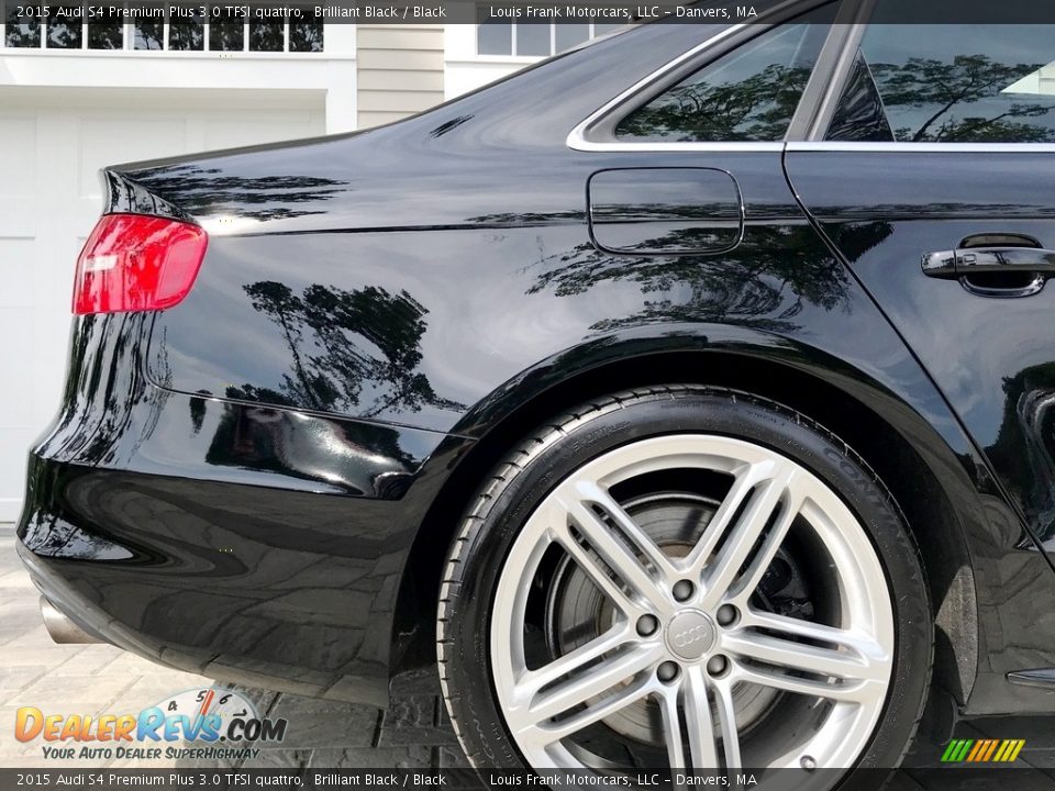 2015 Audi S4 Premium Plus 3.0 TFSI quattro Brilliant Black / Black Photo #36