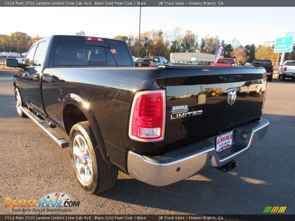 2014 Ram 2500 Laramie Limited Crew Cab 4x4 Black Gold Pearl Coat / Black Photo #3