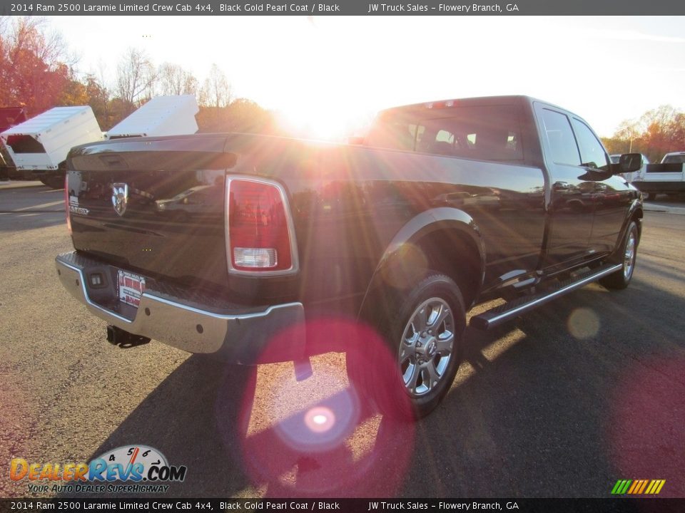 2014 Ram 2500 Laramie Limited Crew Cab 4x4 Black Gold Pearl Coat / Black Photo #5