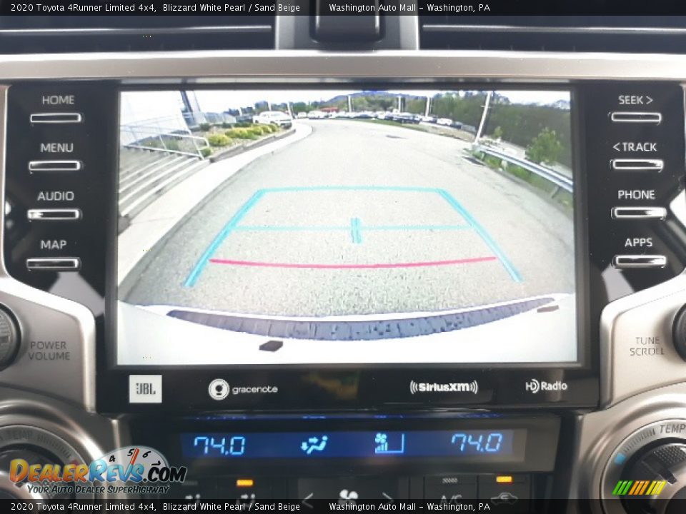 2020 Toyota 4Runner Limited 4x4 Blizzard White Pearl / Sand Beige Photo #14