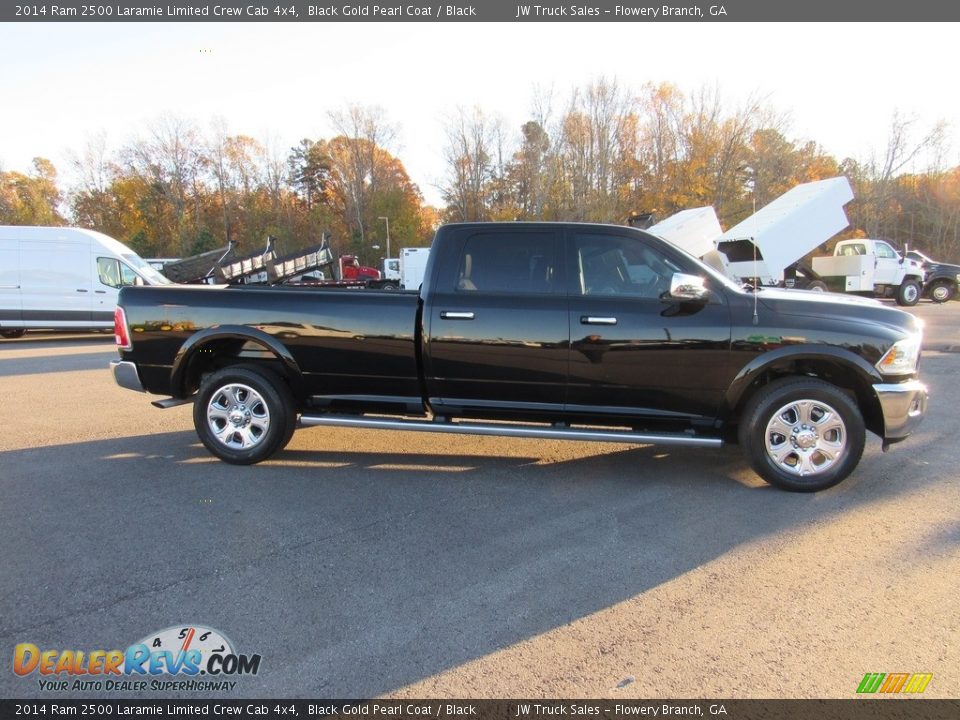 2014 Ram 2500 Laramie Limited Crew Cab 4x4 Black Gold Pearl Coat / Black Photo #6