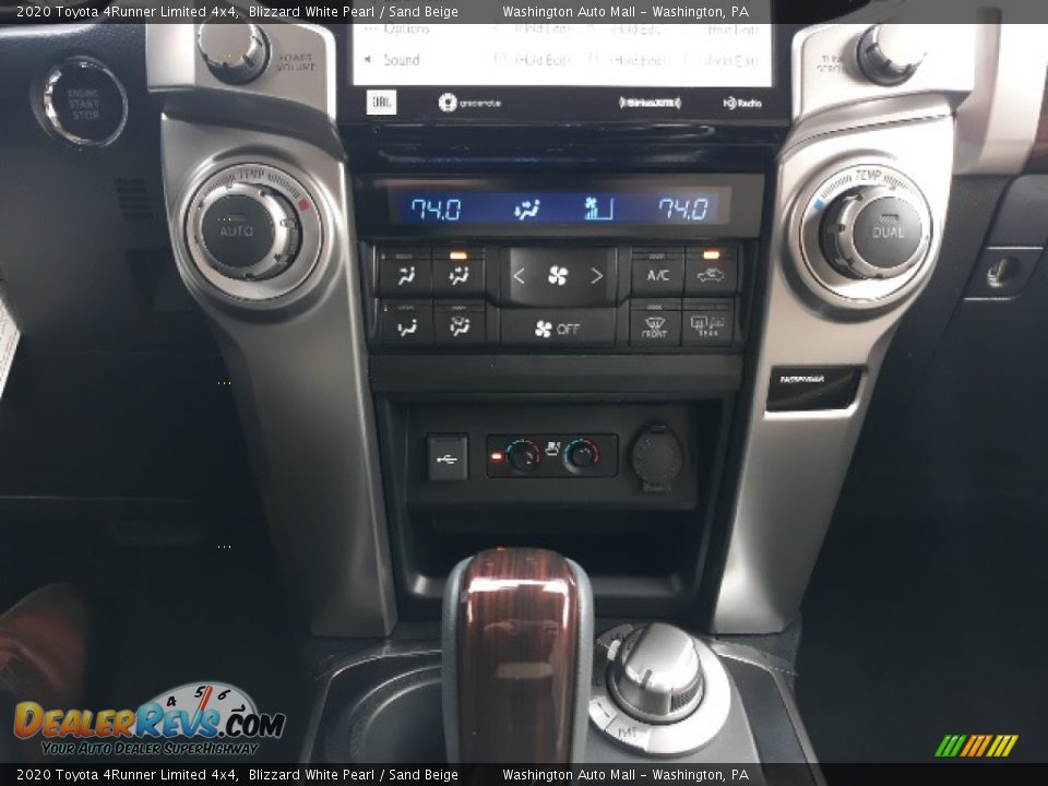 2020 Toyota 4Runner Limited 4x4 Blizzard White Pearl / Sand Beige Photo #15