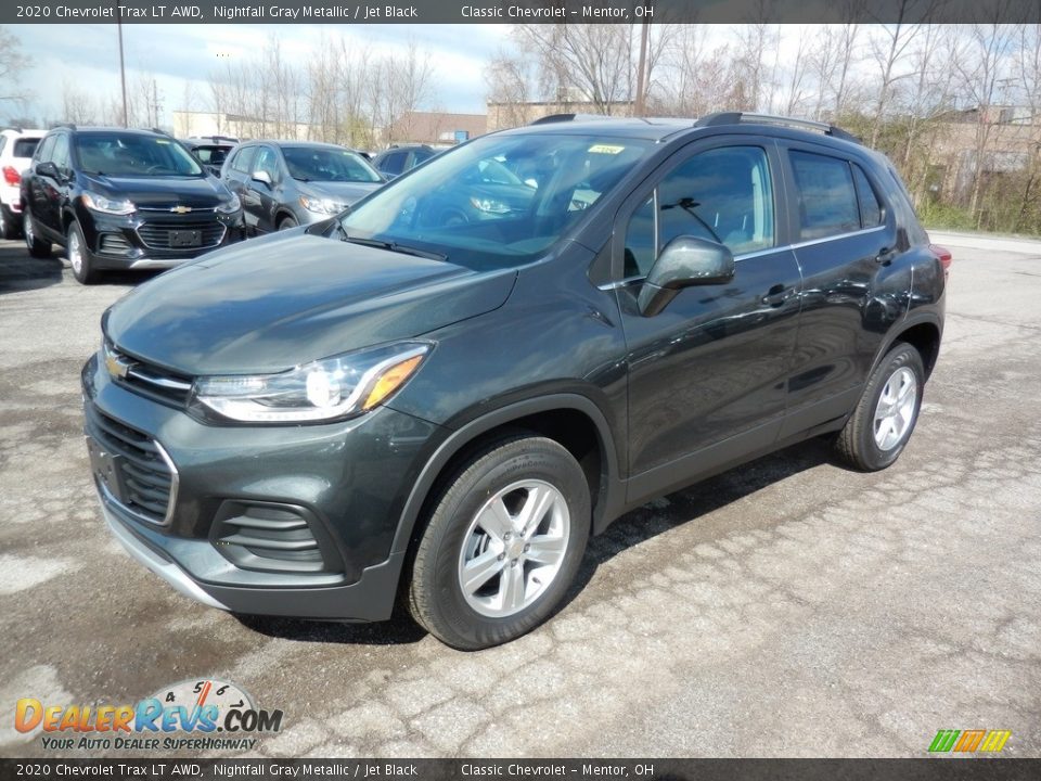 2020 Chevrolet Trax LT AWD Nightfall Gray Metallic / Jet Black Photo #1