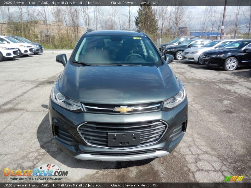 2020 Chevrolet Trax LT AWD Nightfall Gray Metallic / Jet Black Photo #2
