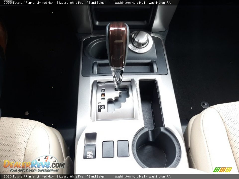 2020 Toyota 4Runner Limited 4x4 Blizzard White Pearl / Sand Beige Photo #17