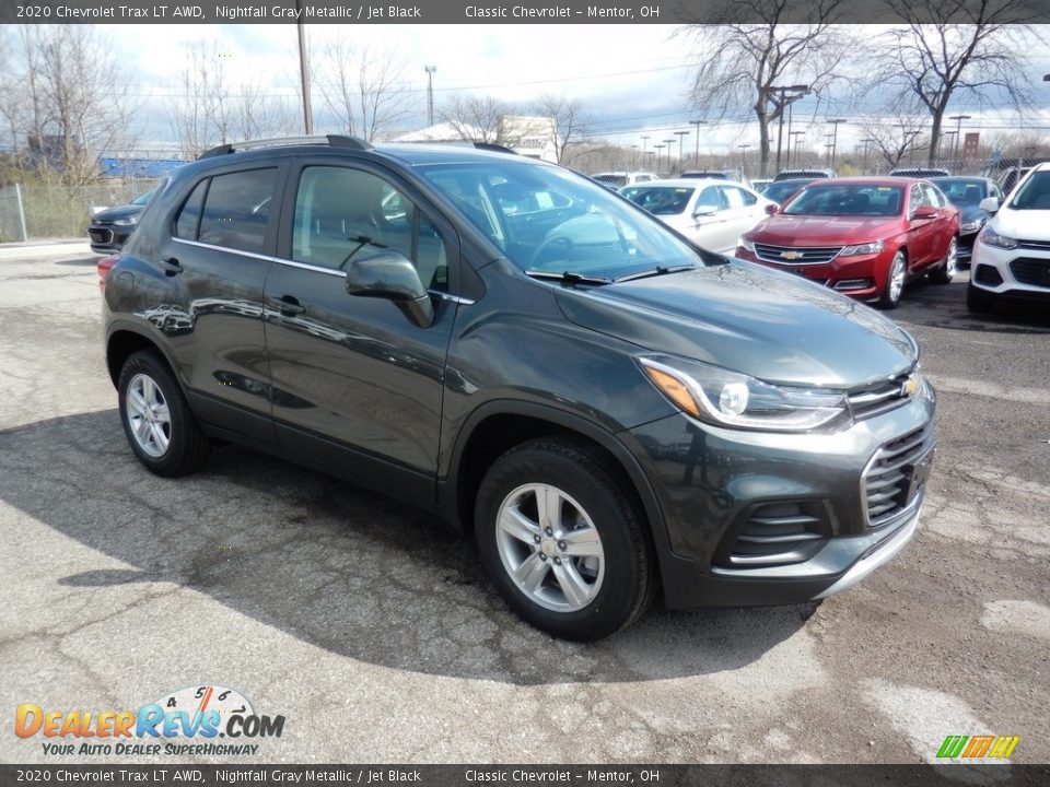 2020 Chevrolet Trax LT AWD Nightfall Gray Metallic / Jet Black Photo #3