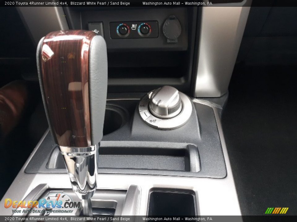 2020 Toyota 4Runner Limited 4x4 Blizzard White Pearl / Sand Beige Photo #18