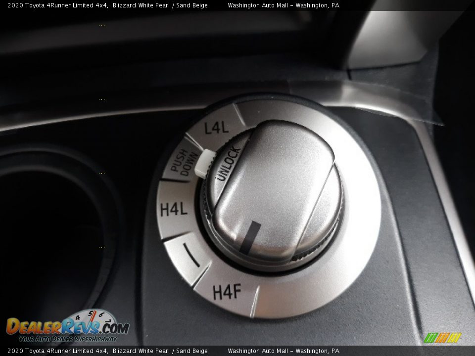 2020 Toyota 4Runner Limited 4x4 Blizzard White Pearl / Sand Beige Photo #19