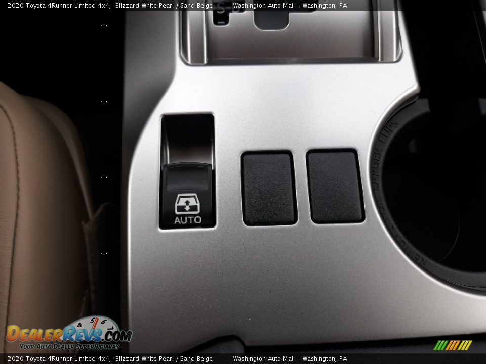 2020 Toyota 4Runner Limited 4x4 Blizzard White Pearl / Sand Beige Photo #21