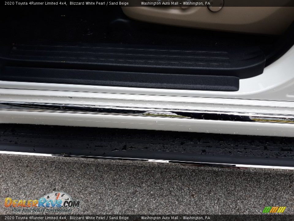 2020 Toyota 4Runner Limited 4x4 Blizzard White Pearl / Sand Beige Photo #30