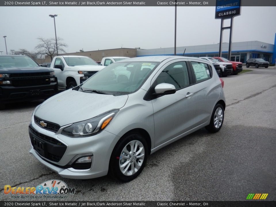 2020 Chevrolet Spark LT Silver Ice Metallic / Jet Black/Dark Anderson Silver Metallic Photo #1