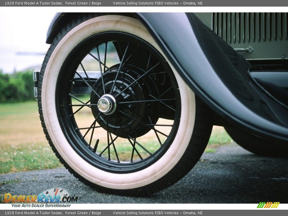 1928 Ford Model A Tudor Sedan Wheel Photo #16