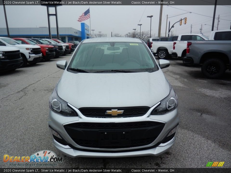 2020 Chevrolet Spark LT Silver Ice Metallic / Jet Black/Dark Anderson Silver Metallic Photo #2