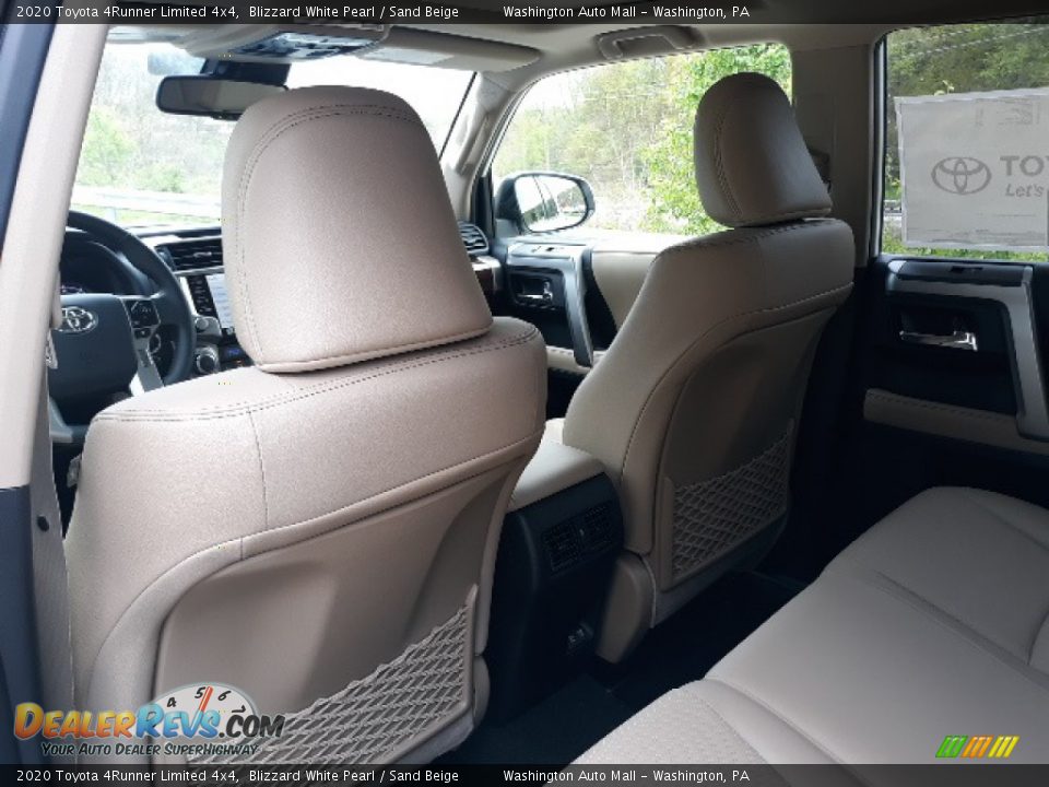 2020 Toyota 4Runner Limited 4x4 Blizzard White Pearl / Sand Beige Photo #33