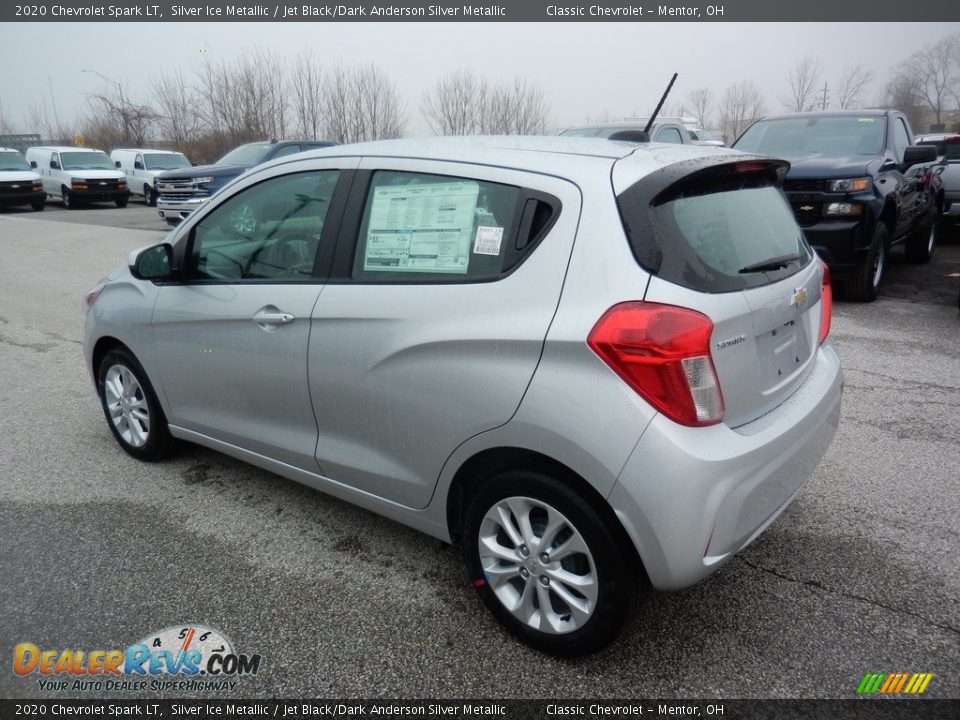 2020 Chevrolet Spark LT Silver Ice Metallic / Jet Black/Dark Anderson Silver Metallic Photo #5