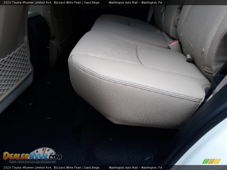 2020 Toyota 4Runner Limited 4x4 Blizzard White Pearl / Sand Beige Photo #36