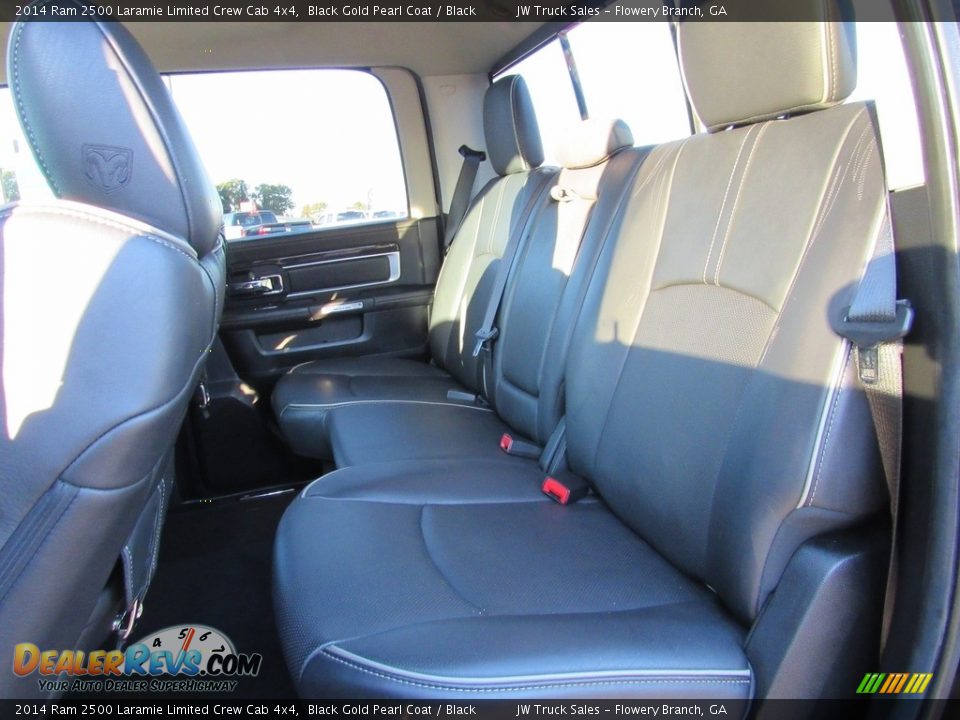 Rear Seat of 2014 Ram 2500 Laramie Limited Crew Cab 4x4 Photo #27