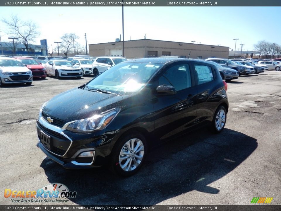 2020 Chevrolet Spark LT Mosaic Black Metallic / Jet Black/Dark Anderson Silver Metallic Photo #1