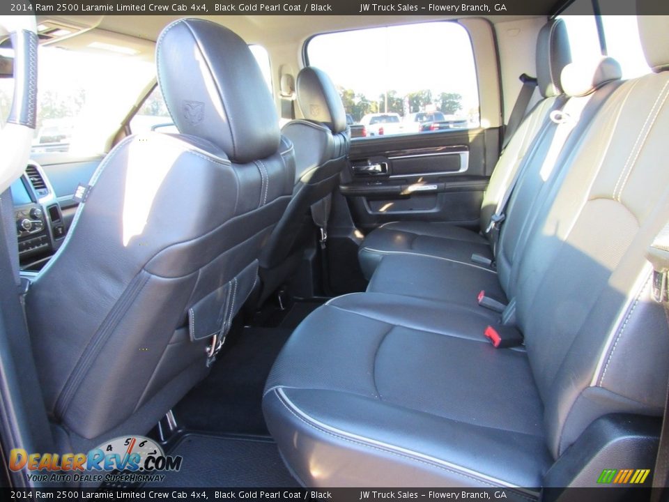 Rear Seat of 2014 Ram 2500 Laramie Limited Crew Cab 4x4 Photo #28