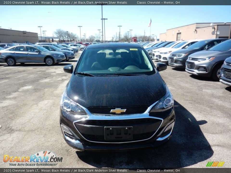 2020 Chevrolet Spark LT Mosaic Black Metallic / Jet Black/Dark Anderson Silver Metallic Photo #2