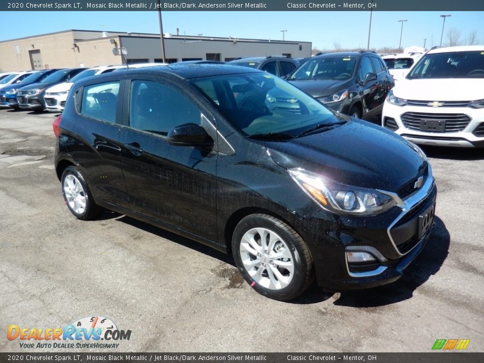 2020 Chevrolet Spark LT Mosaic Black Metallic / Jet Black/Dark Anderson Silver Metallic Photo #3