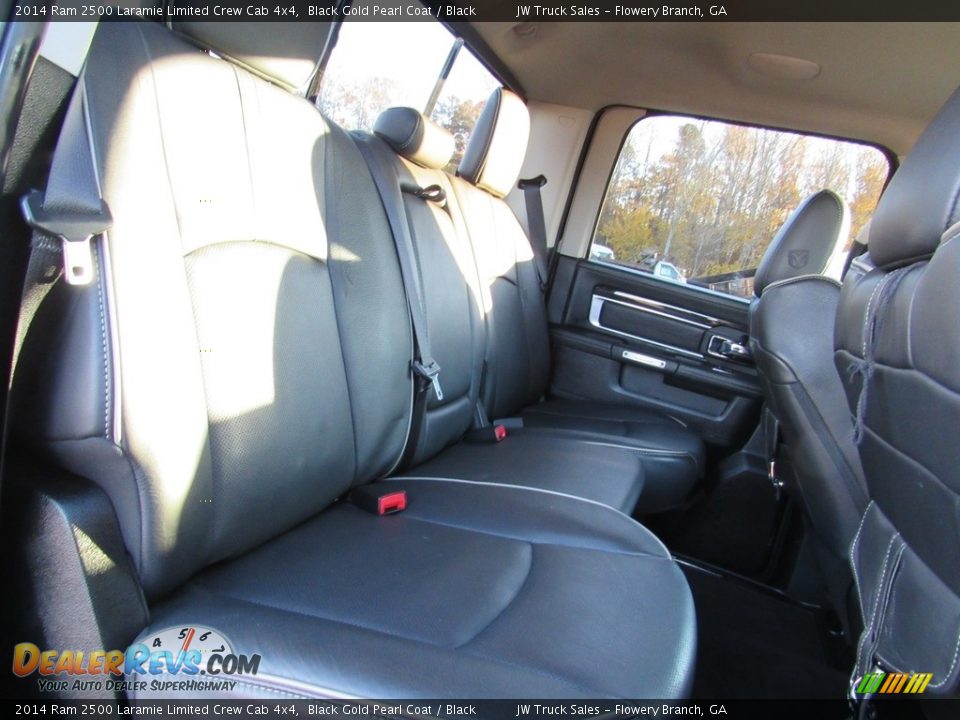 Rear Seat of 2014 Ram 2500 Laramie Limited Crew Cab 4x4 Photo #31