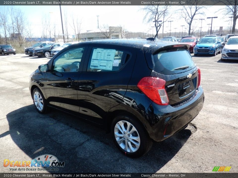 2020 Chevrolet Spark LT Mosaic Black Metallic / Jet Black/Dark Anderson Silver Metallic Photo #5
