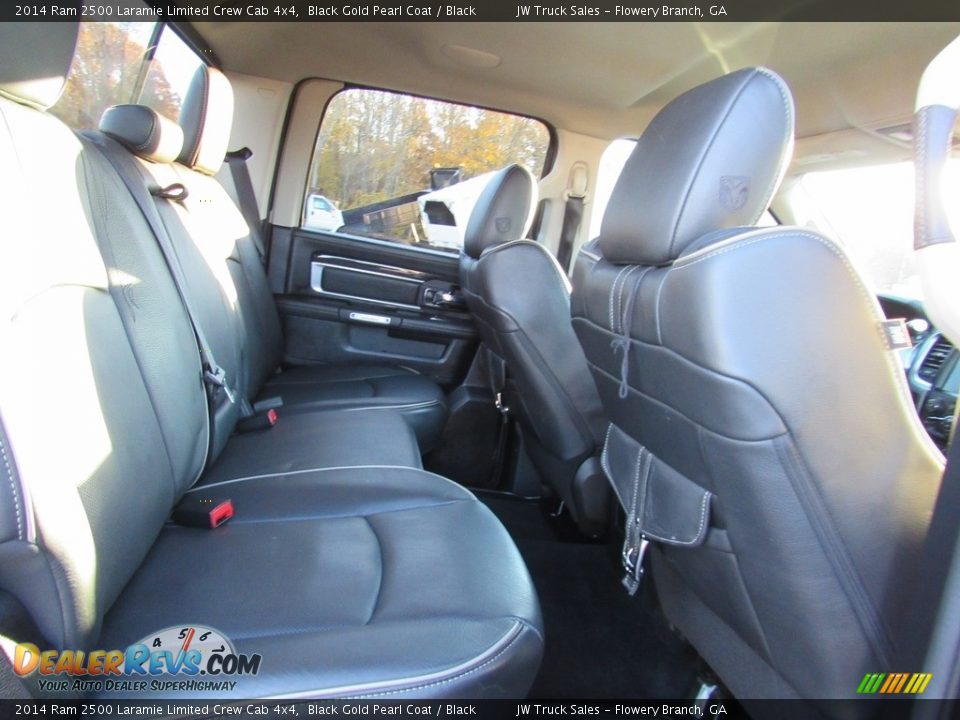 2014 Ram 2500 Laramie Limited Crew Cab 4x4 Black Gold Pearl Coat / Black Photo #32