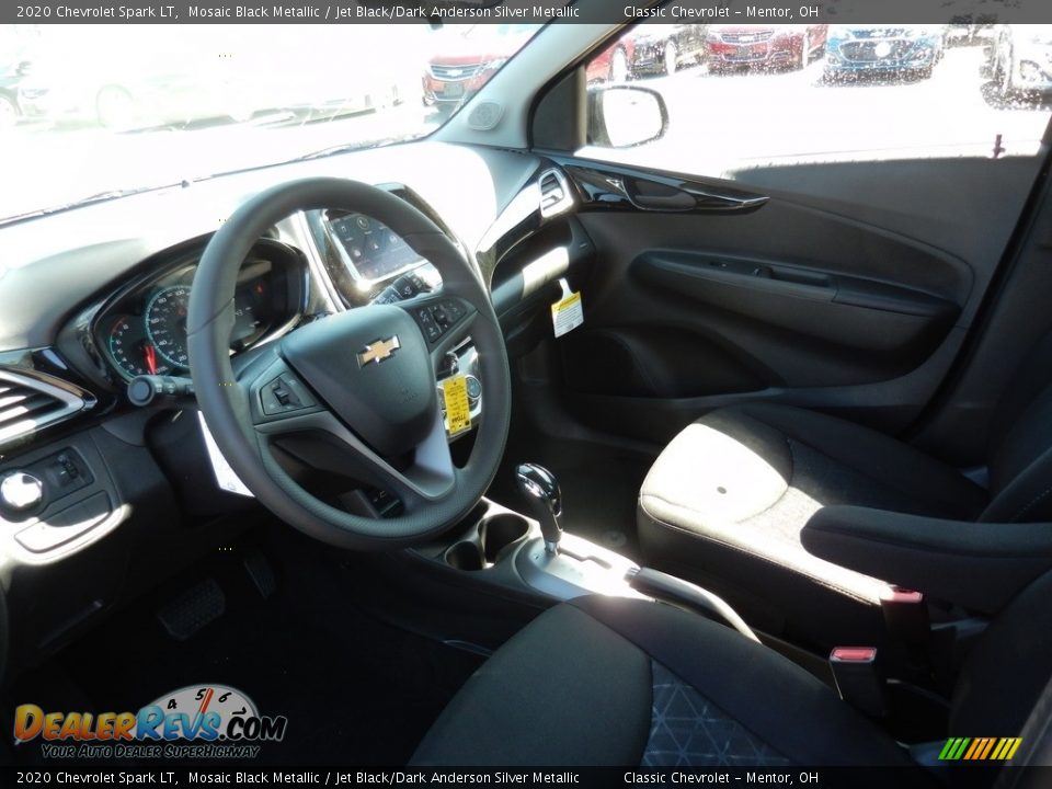 2020 Chevrolet Spark LT Mosaic Black Metallic / Jet Black/Dark Anderson Silver Metallic Photo #6