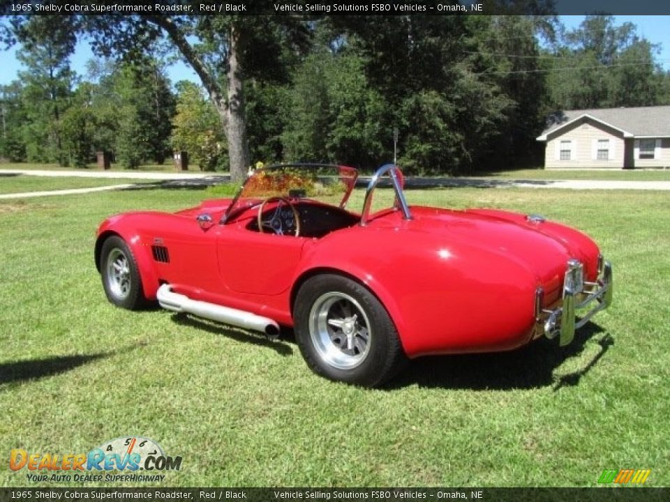 1965 Shelby Cobra Superformance Roadster Red / Black Photo #11